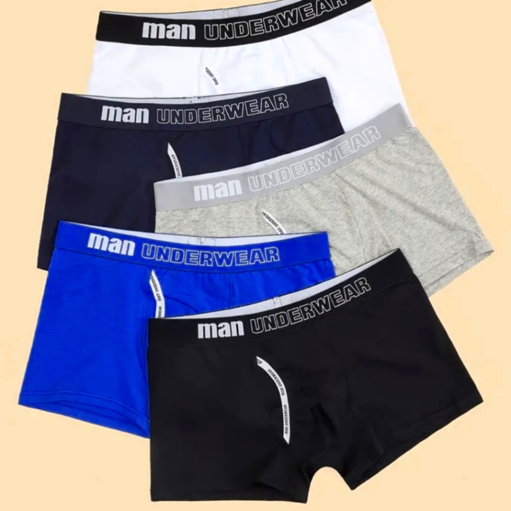 *Brand NEW* 5-pack Men's boxer briefs short trunk underwear size L